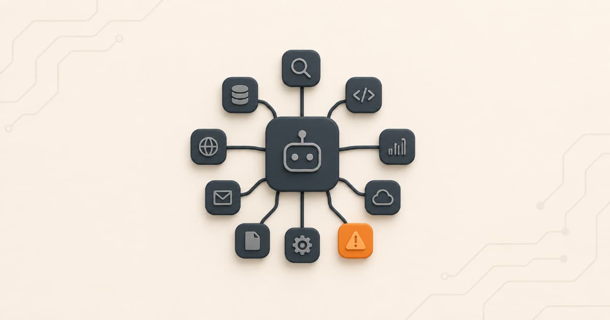 How many tools is too many for one AI agent