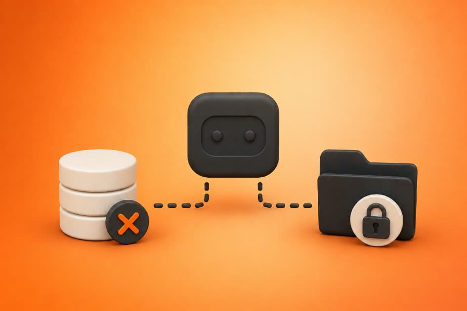What it actually costs to keep an AI agent from touching the wrong data